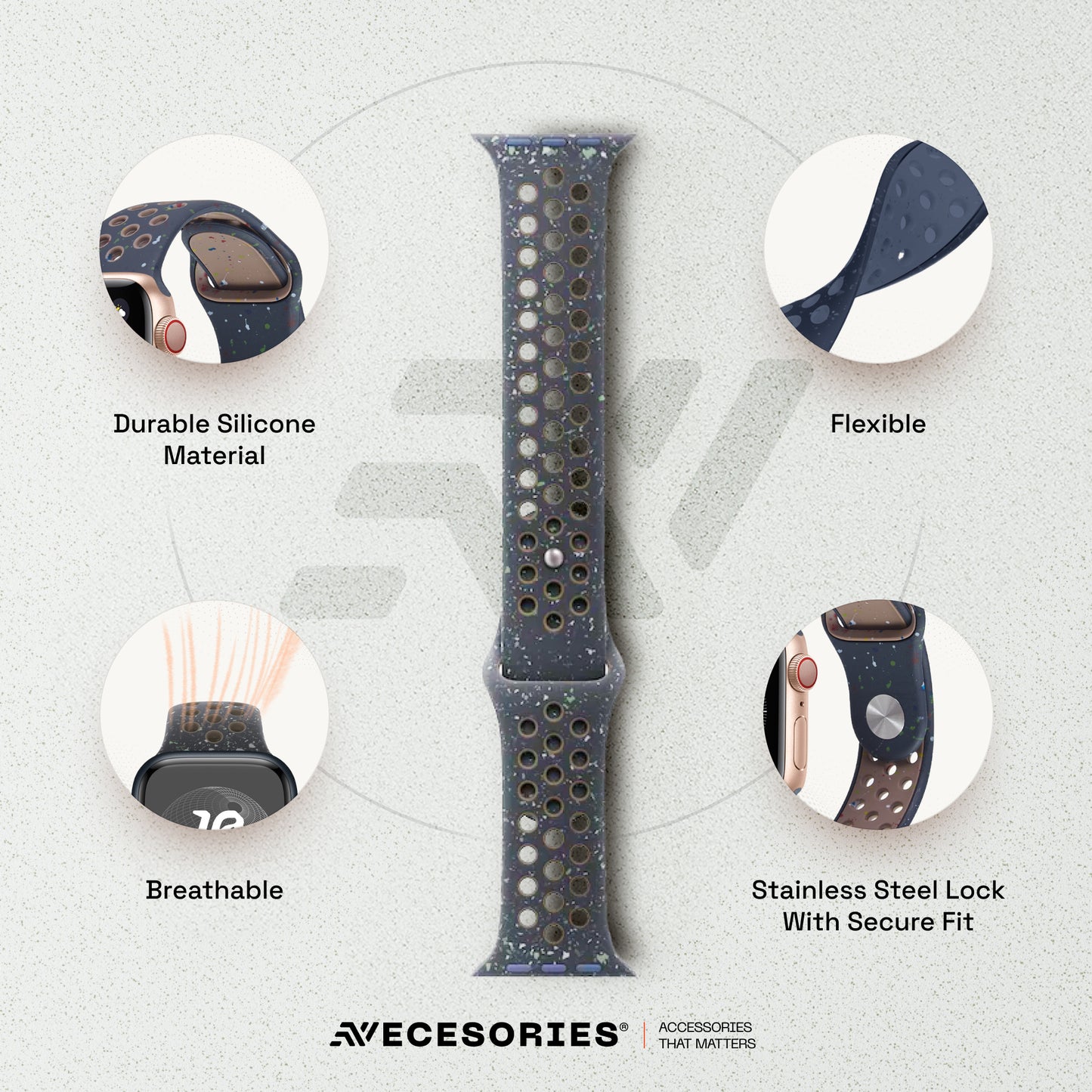 Sport Silicone Strap iWatch Strap