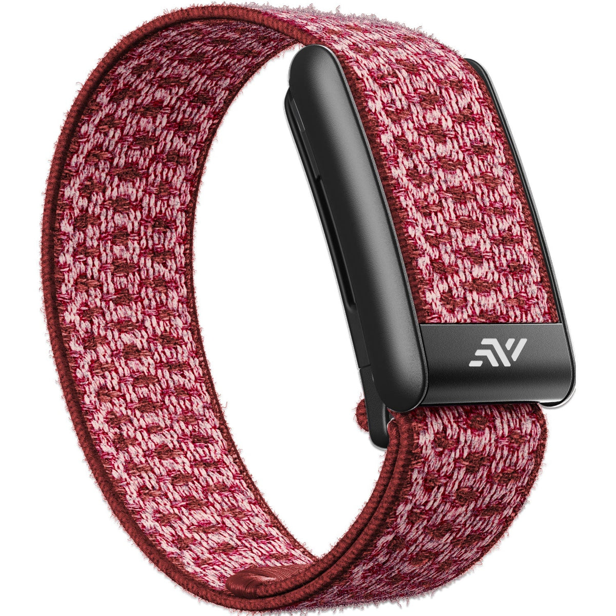 Whoop CloudWeave Wool Strap in Berry Crush, black buckle