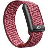 Whoop CloudWeave Wool Strap in Berry Crush, black buckle