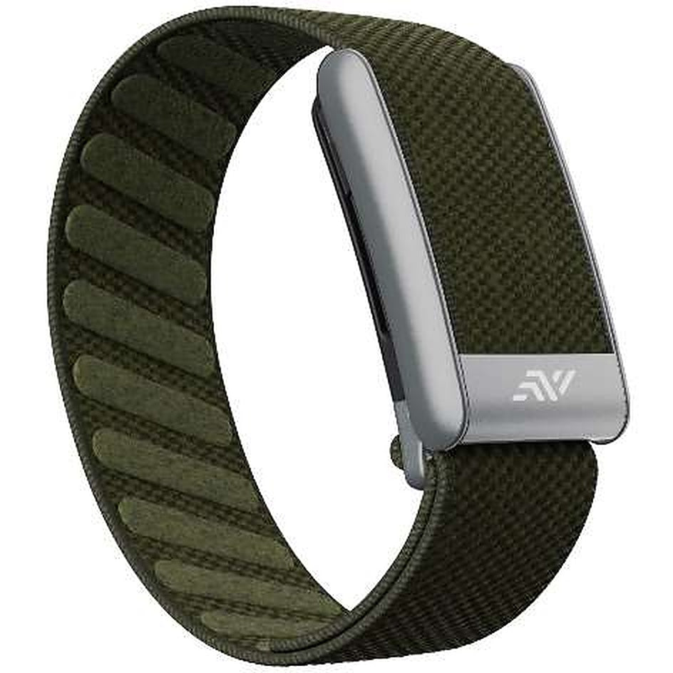 Whoop Go-To Strap in Grass, silver buckle